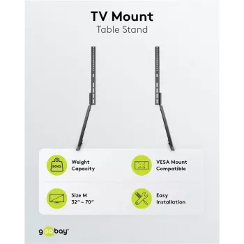 Goobay 58525 TV-Halterung 177,8 cm (70 ) Schwarz (58525)
