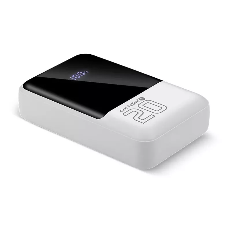 Powerbank everActive EB-20Q 20000 mAh, 2x USB-Ausgang, 22,5W QC4.0 Schnellladung