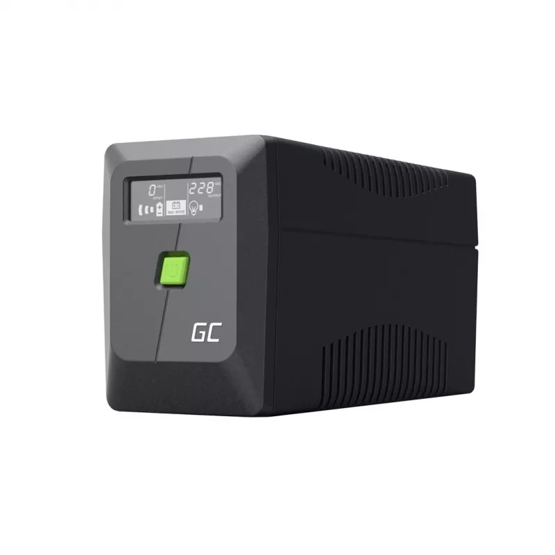 Green Cell USV (unterbrechungsfreie Stromversorgung) Line-Interactive 0,85 kVA 480 W 2 AC-Ausgänge
