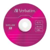 VERBATIM 43297 Verbatim DVD+RW schlank Jewel Case 5 4.7GB 4x Farbe