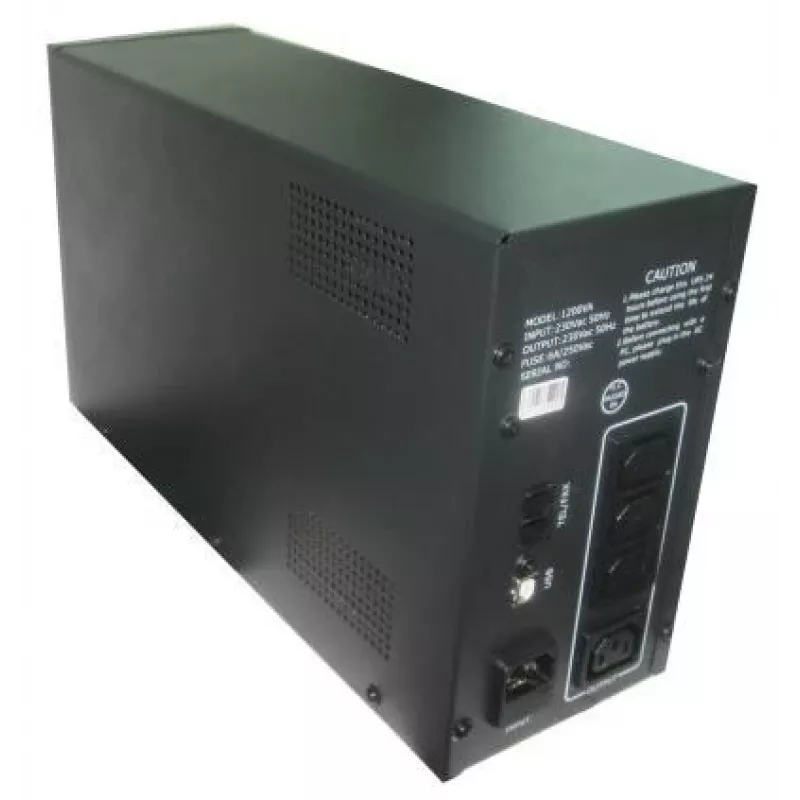 Gembird UPS-PC-1202AP USV Line-Interactive 1,2 kVA 720 W 4 Steckdosen