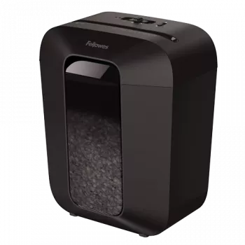 Fellowes Powershred LX41 Aktenvernichter Partikelschnitt Schwarz