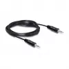 Audiokabel DeLOCK 84438 5m 3,5 mm Stecker auf Stecker Schwarz