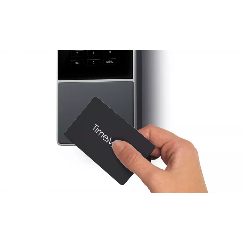 Zeiterfassungsgerät Safescan 125-0586 Schwarz Fingerabdruck Passwort Smartcard
