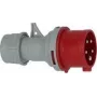 Elektrischer Kraftstromstecker Brennenstuhl 1081030020 Grau Rot 5P 16A 400V