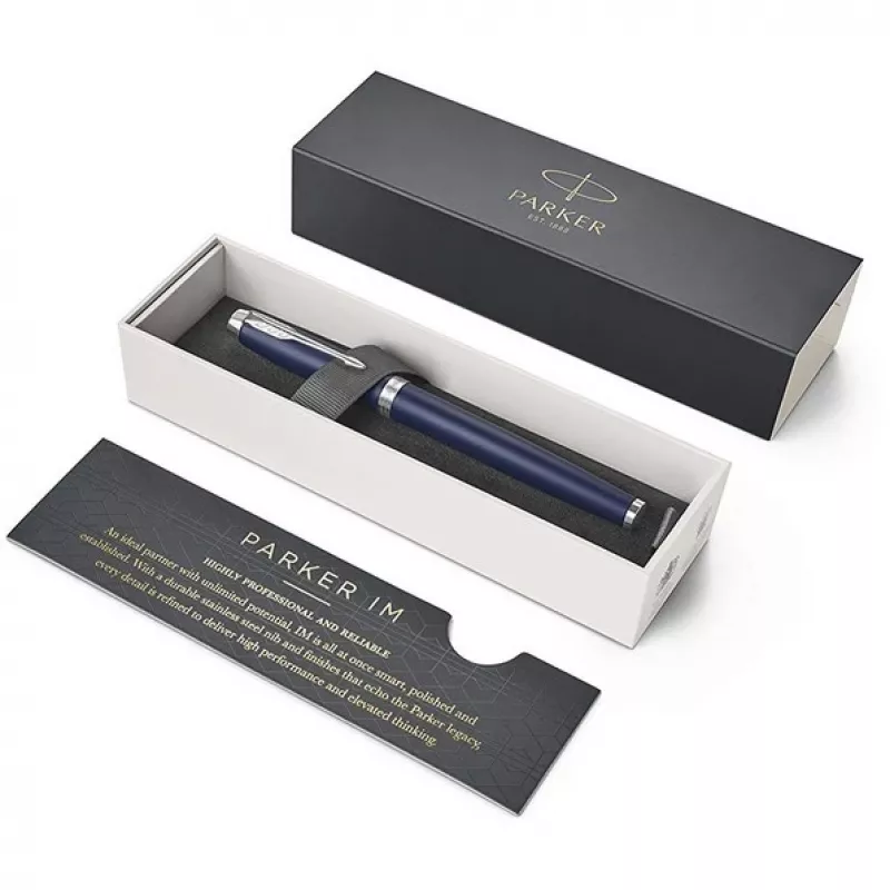 Parker IM Füllfederhalter Patronenfüllsystem Blau 1 Stk.