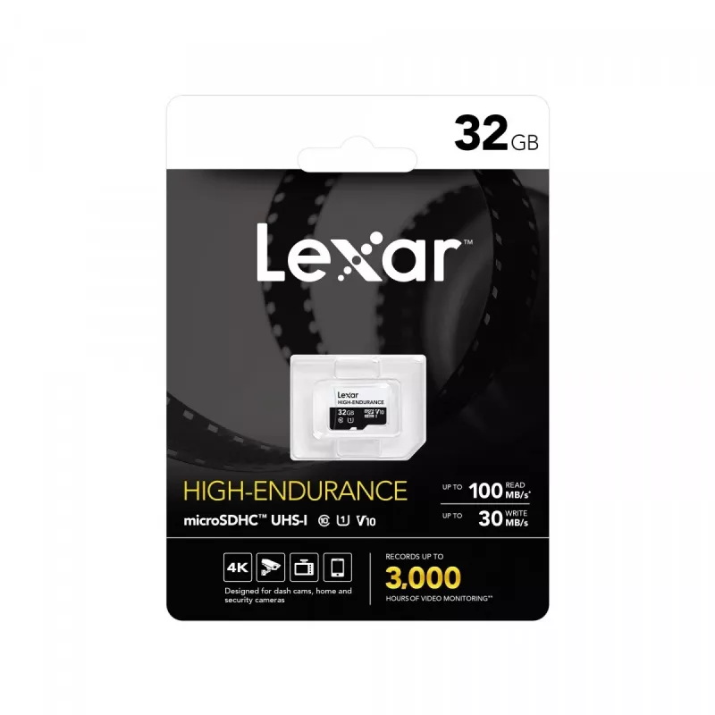 microSD High Endurance Karte 32GB C10 A1 U1 V10 100/30MB/s