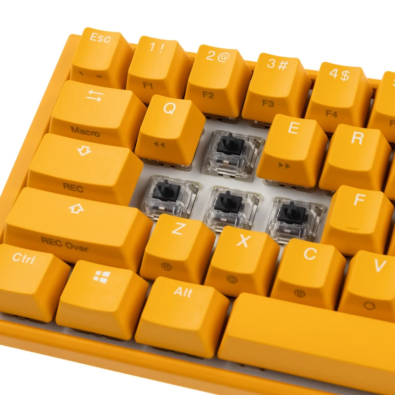 Ducky One 3 Mini Gelb Tastatur, Gaming, USB, QWERTY, US English