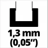 Kettensägeschiene Einhell 4500332 52 cm Schwarz Weiß
