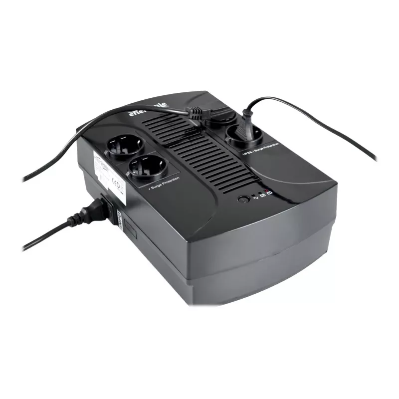 EnerGenie EG-UPS-001 unterbrechungsfreie Stromversorgung (USV) Line-Interactive 0,65 kVA 390 W 4 AC-Ausgänge