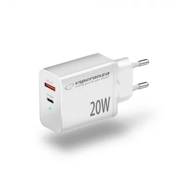 Esperanza EZC105W Netzladegerät 20W Weiß