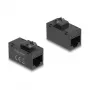 DeLOCK 90638 Keystone-Modul Flach Schwarz RJ-45