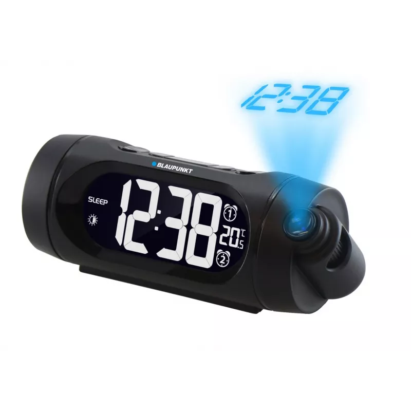 Radiowecker Blaupunkt CRP9BK, FM PLL, Projektor, USB-Ladefunktion, Innentemperatur (CRP9BK)