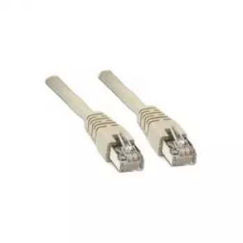 Wentronic Goobay CAT 5e Patchkabel, SF/UTP, Grau, 10 m - CCA Kupfer-Mix (50149)