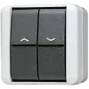 JUNG Wipp-blind switch 839VW WG800 IP44 push button 1pol. 839VW (839VW)