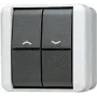 JUNG Wipp-blind switch 839VW WG800 IP44 push button 1pol. 839VW (839VW)