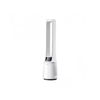 Midea | Flügelloser Ventilator mit Luftreiniger | MFP-120 | Standventilator | Weiß | Durchmesser 15 cm | Anzahl Geschwindigkeitsstufen 10 | Oszillation | Ja | Timer