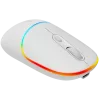 Canyon MW-22 CNS-CMSW22SW Maus – 2-in-1 Bluetooth/2,4 GHz – optisch – 800/1200/1600 DPI – 4 Tasten – RGB-Beleuchtung – wiederaufladbar – Schneeweiß