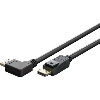 DisplayPort-Kabel WENTRONIC 77054 – DisplayPort 1.4, 54 Gbit/s, bis zu 8K, 144 Hz