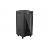 Freistehendes Rack-Gehäuse LANBERG FF01-6624-12BL 24U 19 Zoll 600×600 mm, IP20, 1200 kg, Schwarz