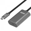 USB-Kabel UNITEK U305A 5m USB 3.2 Gen 1 USB C Grau
