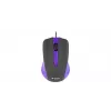 USB kabelgebundene Maus, 3 Tasten, gummierte Oberfläche