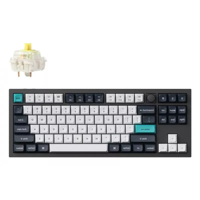 Tastatur Wrl Q3 Max RGB/CARBON Schwarz Q3M-M4 Keychron