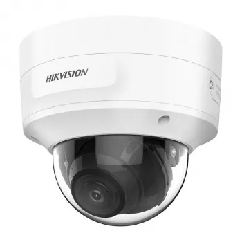 Dome IP-Überwachungskamera Hikvision DS-2CD3786G2-IZS 4K 3840×2160, 2,7–13,5 mm varifokal, Deckenmontage, innen/außen, weiß