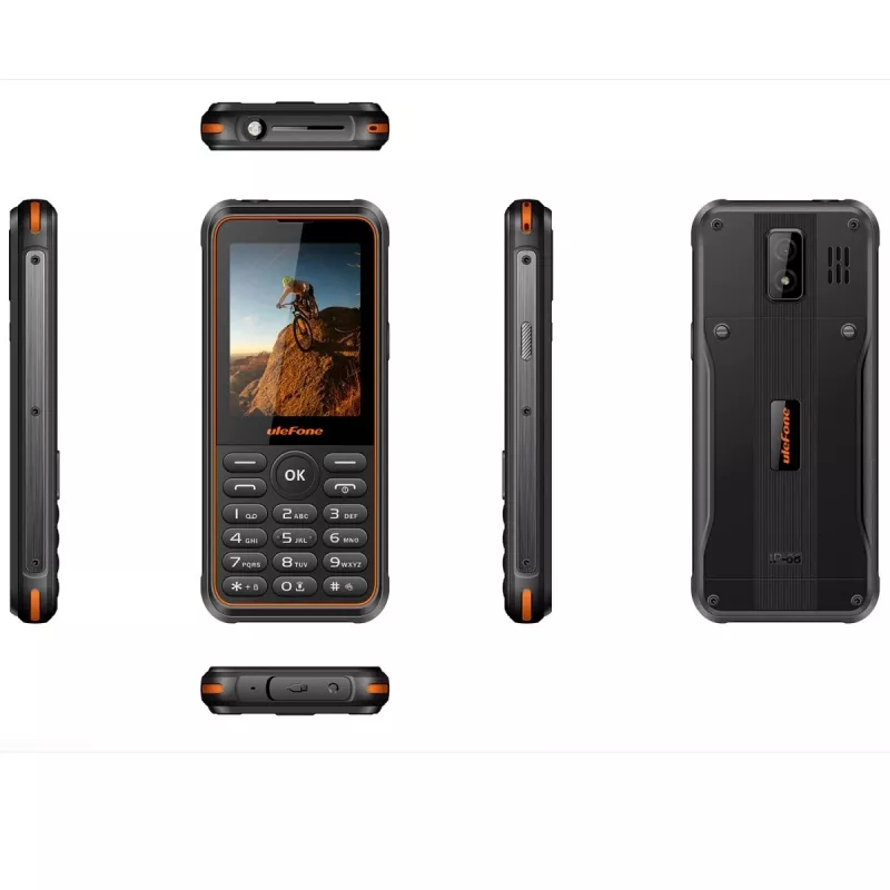 Mobiltelefon UleFone Phone Armor Mini 3 2G 2,8-Zoll Schwarz