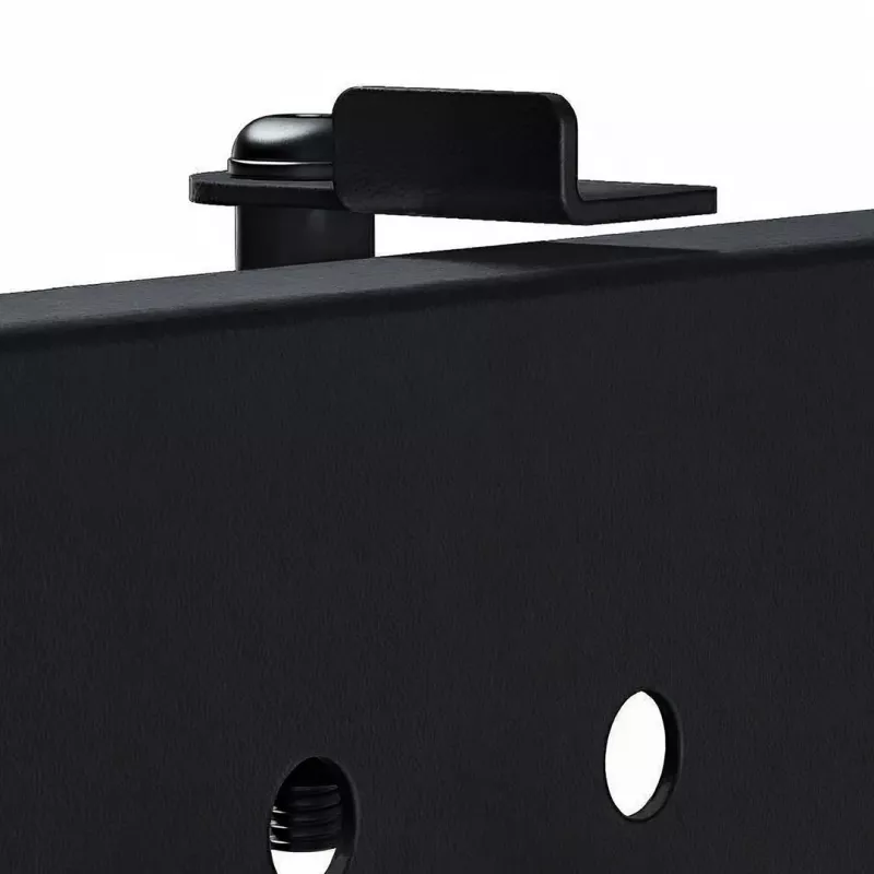Ergo Office Schreibtisch-Trennwand / Organizer, max. Belastung 10 kg, Whiteboard, Breite 1116 mm, schwarz, ER-301 B