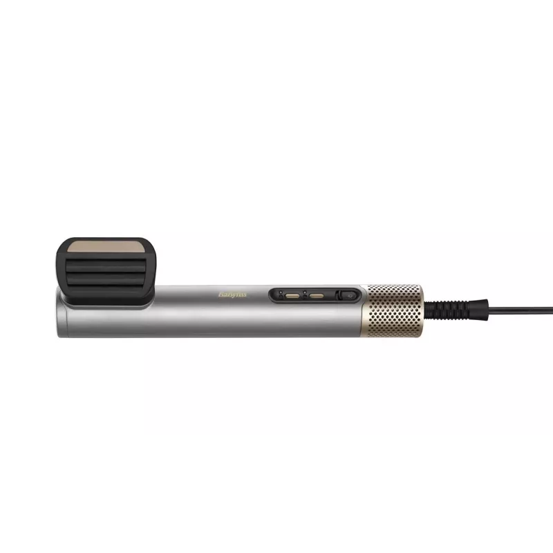 Haarstyling-Set BABYLISS AS6555E — Airflow-Technologie, 4 Heizstufen, 2,5 m Kabel, Silber/Gold