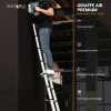 Teleskopleiter Batavia B.V. Giraffe AIR 3,81 m, kompakte ausziehbare Aluminiumleiter