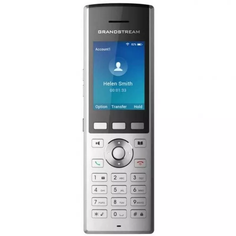 IP-Telefon Grandstream Networks WP820 Schwarz Silber