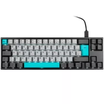 Mechanische Tastatur Ducky Varmilo Miya Pro Moonlight QWERTZ USB hintergrundbeleuchtet Cherry MX Blue