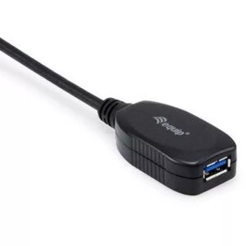 Equip 133346 USB-Kabel USB 3.2 Gen 1 (3.1 Gen 1) 5 m USB A Schwarz