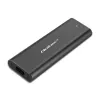 Obudowa | kieszeñ do dysków M.2 SATA SSD | NGFF | USB typ C