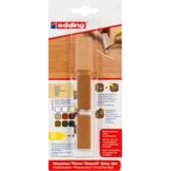 Reparaturwachs-Set Edding 8902 Buche – Holzreparaturwachs für Buchenholzoberflächen, Stickset