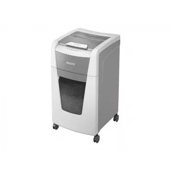 Leitz IQ Autofeed Office 300 Automatischer Aktenvernichter P4, Kreuzschnitt, 22 cm, 4 x 30 mm, 60 L, 500 Blatt, 55 dB