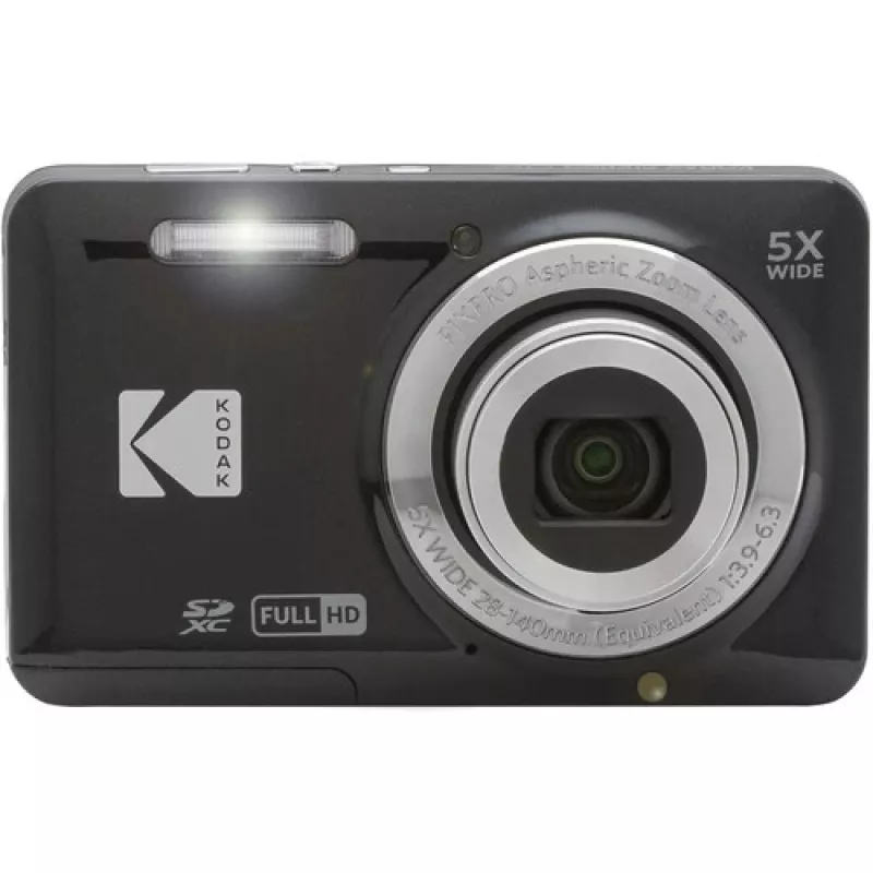 Kodak PIXPRO FZ55 1/2.3 Kompaktkamera 16 MP CMOS 4608 x 3456 Pixel Schwarz (FZ55BK)