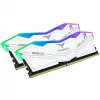 DIMM 64 GB DDR5-6000 (2x 32 GB) Dual-Kit, Speicher Weiß, FF4D564G6000HC38ADC01, Delta RGB, INTEL XMP