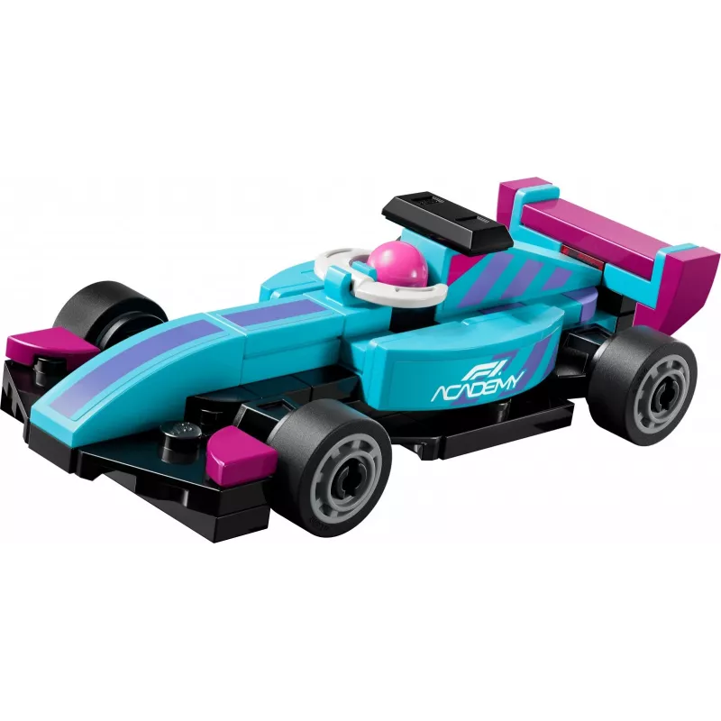 30734 Speed Champions F1 ACADEMY Mini-Auto, Konstruktionsspielzeug Polybag