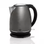 Wasserkocher ETA Alena 1,7 l 2200 W Edelstahl, 360°-Basis, anthrazit