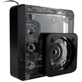 Stealkey Customs SK-UNI 120D Distroplate D-RGB – Schwarz Edition