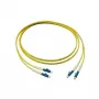 GoodConnections Patchkabel LWL Duplex OS2 (Singlemode, 9/125) LC/LC, LSZH, umkehrbare Polarität, 20m