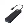USB-C-Hub HYPER HD4101BKGL – 5-Port (USB-C, USB 3.2 Gen1 Typ-A, HDMI 4K), 5000 Mbit/s, Schwarz