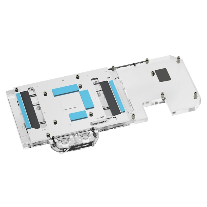 GPU-Wasserkühler Barrow LRC2.0 für ASUS STRIX 3070 — Vollabdeckung, Acryl