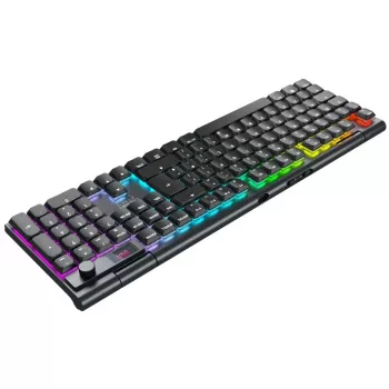 Gaming-Tastatur CHERRY XTRFY MX 10.1 Wireless USB RF Bluetooth QWERTZ Schwarz