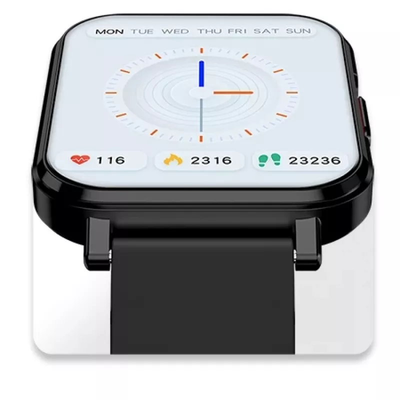 Smartwatch myPhone Watch LS Schwarz 1,85 Zoll IPS