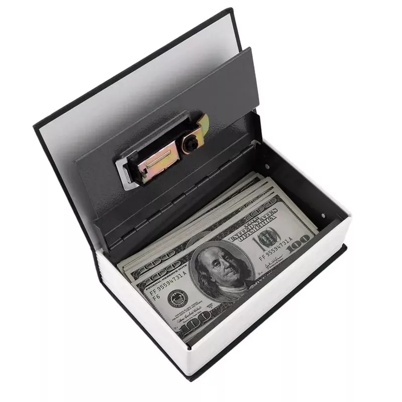 Extralink Home Buchsafe, Spardose, Stahltresor für Schlüssel, S-405