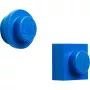 Magnet-Set Room Copenhagen LEGO blau 40101731 — dekorative LEGO-kompatible Magnete
